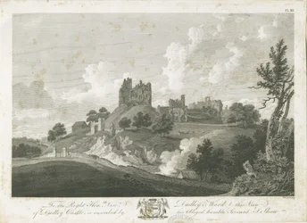 Dudley Castle: gravering, nd [1762-1802] (trykk)