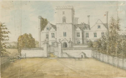 Stourton Castle: gravering, nd [1762-1798]