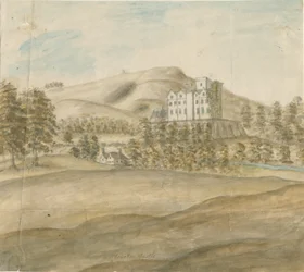 Stourton Castle: vannfargemaleri, nd [1762-1798]