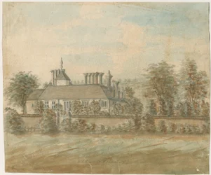 Wednesbury - Old House: vannfargemaleri, nd [1762-1798]