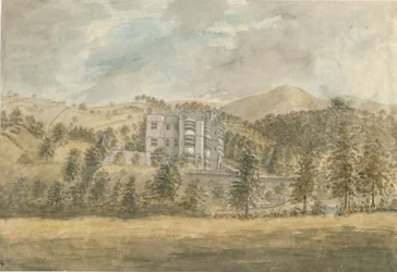 Wootton Lodge: vannfargemaleri, nd [1794]