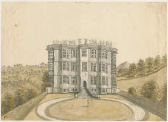 Wootton Lodge: vannfargemaleri, nd [1794]