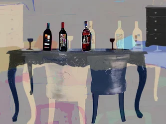 Kunstferdig vinbord