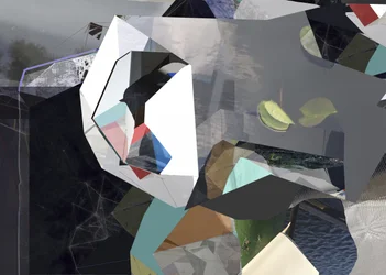 Fragmentert geometrisk abstraksjon