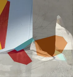Moderne geometrisk komposisjon