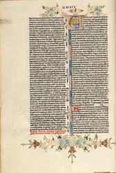 Dekorert initial V