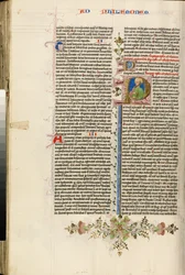 Initial P: Sankt Paulus