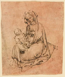 Madonna og barn, ca. 144050.