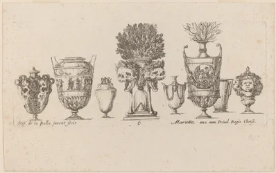 Fantastiske vaser, sannsynligvis 1646.