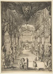 Begravelse til Francesco de Medici, 1634.