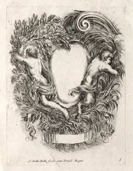 Ny modell for en kartusj, 1647.