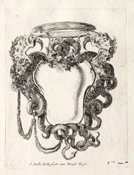 Ny modell for en kartusj, 1647.