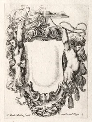Ny modell for en kartusj, 1647.
