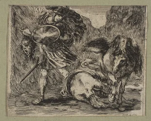 Perseus og Medusa, 1644.