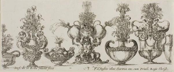 Tallerken tre fra Collection of Various Vases