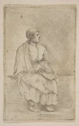Sittende Ecclesiastic, ca. 1662.