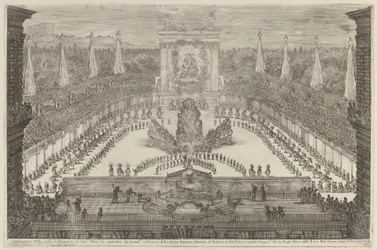 Prinsen av Toscana, hans hestetropper og vogner rundt Atlasfjellet, 1661.