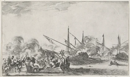 sjøslag Maritime forestillinger (serietittel) Suite de huit marines (serietittel)