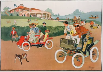 The Race from the Links, utgitt av Max Williams, trykt av R.A. Welcke, New York