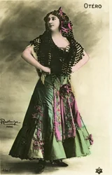 Det vakre Otero, postkort tidlig på 1900-tallet. (bilde)