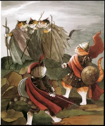 Illustrasjon fra Shakespeares Cats (utgitt 1996)