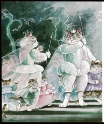Illustrasjon fra Shakespeares Cats (utgitt 1996)