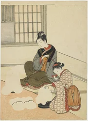 Evening Snown the Silk-Dryer, etter 1766