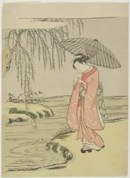 Mitat av kalligrafen Ono no To_fu_, etter 1765