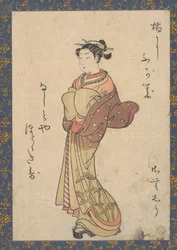 Kurtisanene, fra serien «Seiro Bijin Awase Carver End Shigoro» (sic)