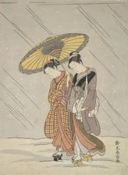 To kvinner i en storm, 1764-72., 1764-72.