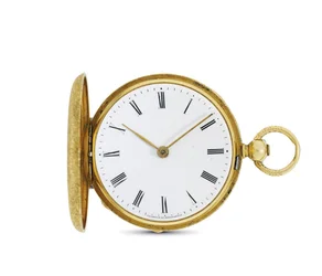 Hunter case nøkkelviklet sylinderklokke, Vacheron et Constantin, Geneve, ca. 1860