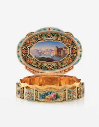 Presentasjon av snusboks for det østlige markedet, Genève, ca. 1830