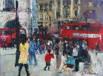 Londonfolket, 2024 (akryl)