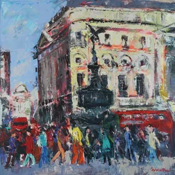Piccadilly-folket, 2024 (akryl)