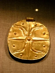 Palestinsk-syrisk anheng fra Kanaan, ca. 1750 f.Kr. (gull)