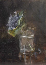 En bukett med fioler i en vase (1882)