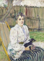 Kvinnen med hunden (1891)