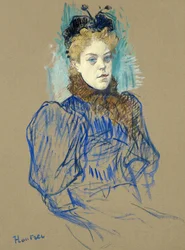Portrett av May Milton (1895)