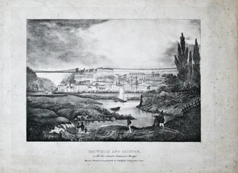 Hotwells og Clifton, ca. 1831 (lito på papir)