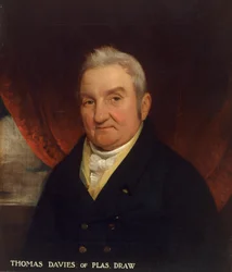Thomas Davies fra Plas Draw (olje på lerret)