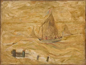 Seilbåt på havet