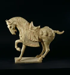 Kinesisk hest, Tang-dynastiet, ca. 618-906 e.Kr.