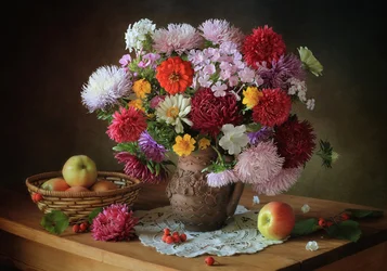 Rikholdige høstblomster