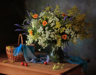 Fargerike sommerblomster