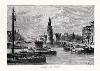 Kalkmarkt, Amsterdam, Holland, 1879