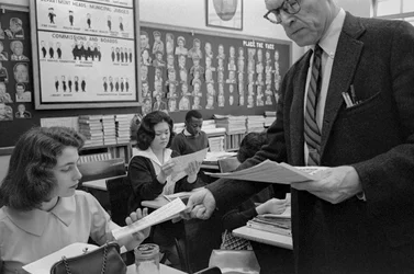 James A. Garfield High School, en offentlig byskole i Seattle, Washington, i 1960 (bilde)