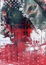 Påfugler i et tre, 2016