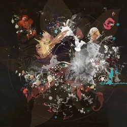Reverb, 2017 (Collage på lerret)