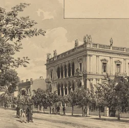 Huset til Heinrich Schliemann, 1890.