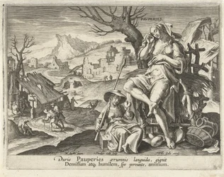 Fattigdom avler ydmykhet Cycle of Human Action (serietittel) Circvlvs Vicissitvdinis Rervm Hvmanarvm (serietittel)
